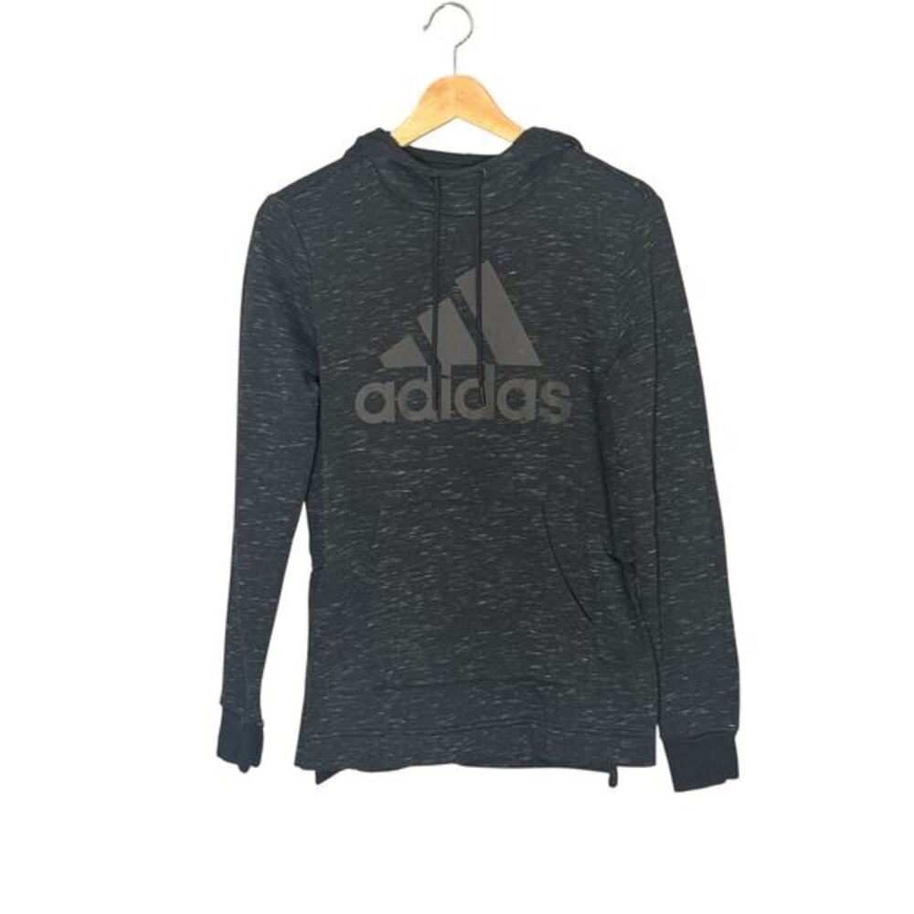 Adidas Sweatshirt - Women's Size Small - Heather Black